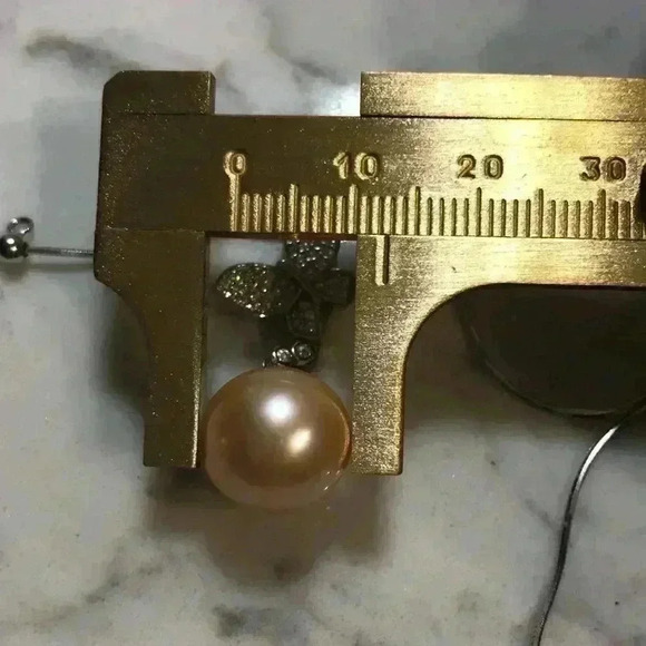 Custom Made 12.5mm Genuine Pearl Snake Chain Necklace - Picture 11 of 17